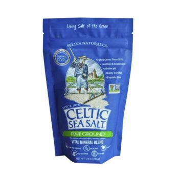 celtic salt benefits Fine Ground Resealable Bag, 8 oz